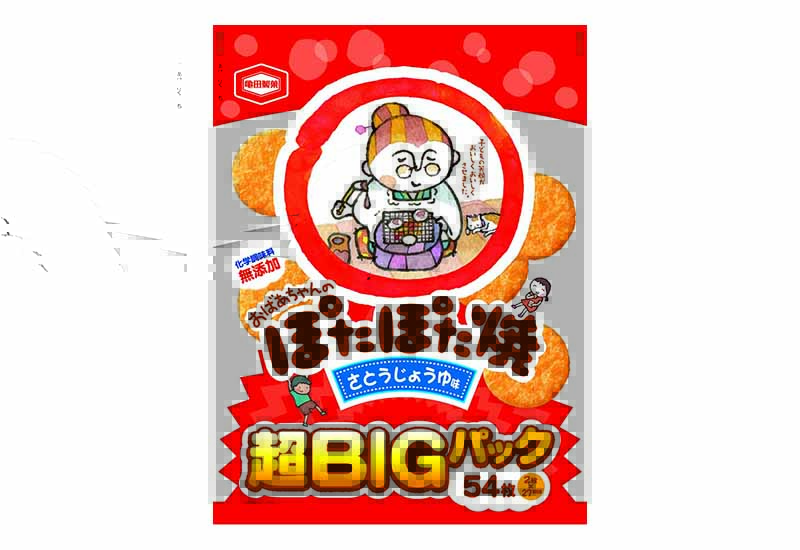 54枚 ぽたぽた焼（超BIGパック）