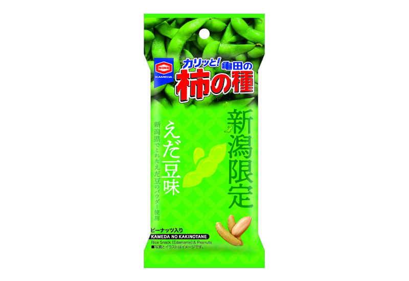 新潟限定 56g 亀田の柿の種 えだ豆味