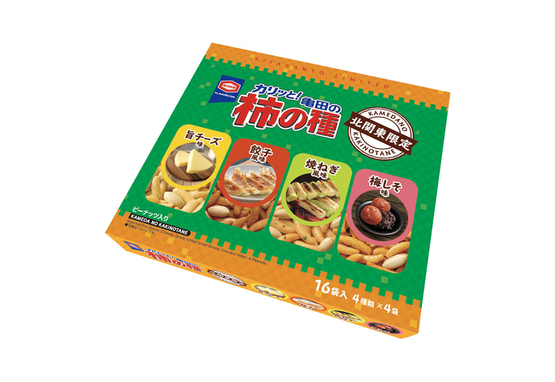 北関東限定 180g 亀田のお土産柿の種