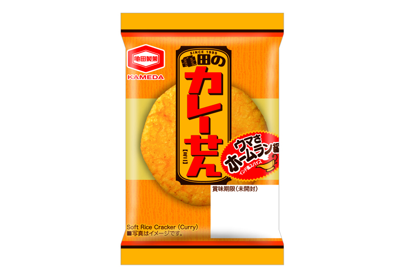 1枚 亀田のカレーせんミニ