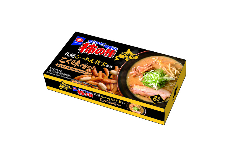 札幌らーめん信玄監修 96g 亀田の柿の種 こく味噌風味