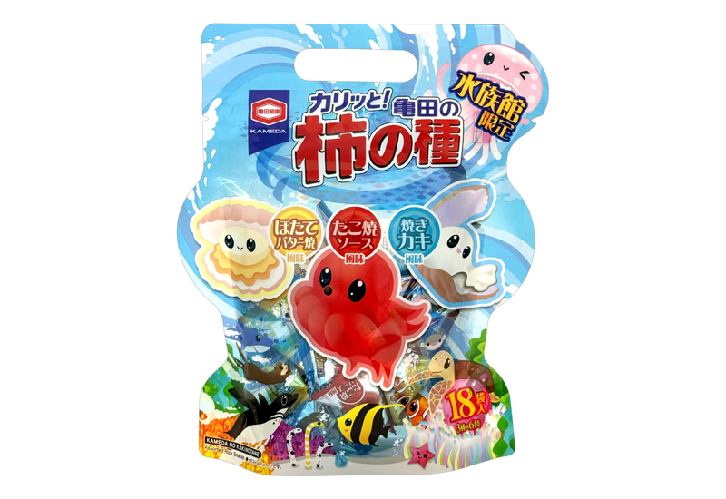 水族館限定 72g 亀田の柿の種アソート