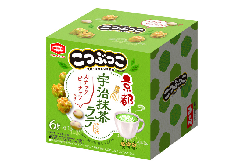 72g こつぶっこ 宇治抹茶ラテ×スナックピーナッツ